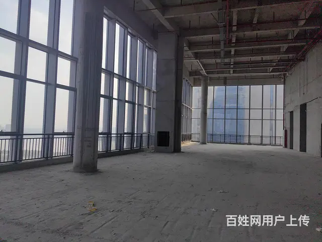新城区大龙湖旁1000平整层纯办公新房出租 - 图片 5