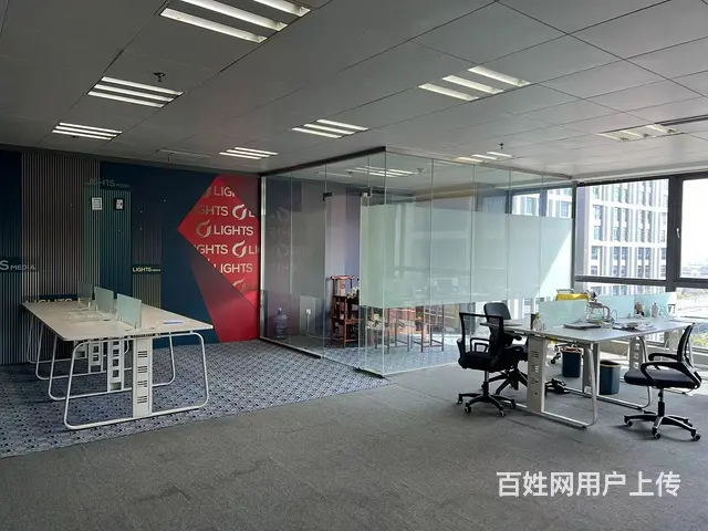 昆山城北 花都艺墅 100平写字楼 落地景观窗 - 图片 2