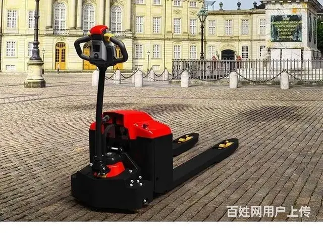 高位拣选车手动地牛电子秤地牛纸筒搬运车柴油叉车堆高 - 图片 6