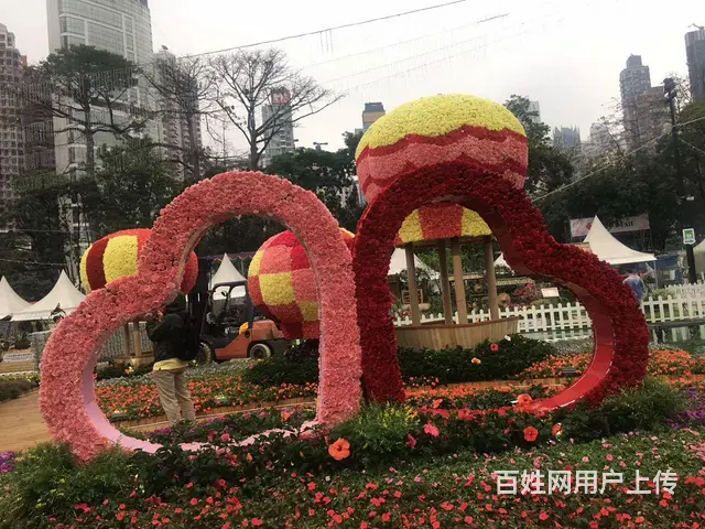 广州市政鲜花工程  假花工程  市政景观工程 市政 - 图片 7
