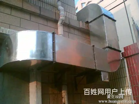 义乌市定做安装小饭店排烟管义乌工厂排气管道怎么安装 - 图片 1