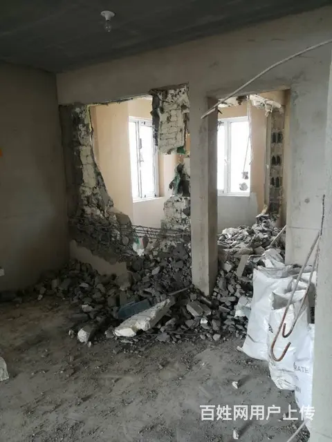 九江拆旧砸墙 地面破碎 混泥土切割 楼板切割 打孔 - 图片 5