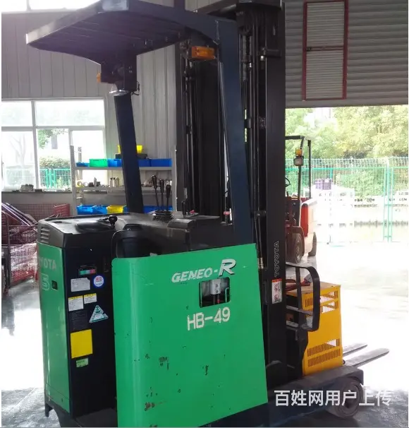特价包邮1吨二手四轮座驾电动叉车，二手杭州电动叉车 - 图片 9