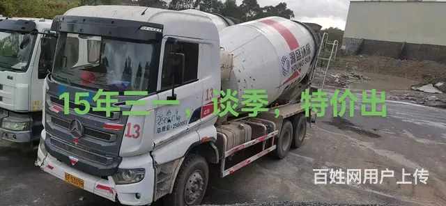 出售二手三一大12方搅拌车 - 图片
