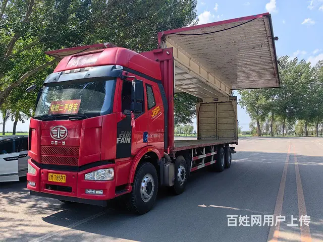 【搞定了！】解放前四后八原车9.6米飞翼 - 图片 3