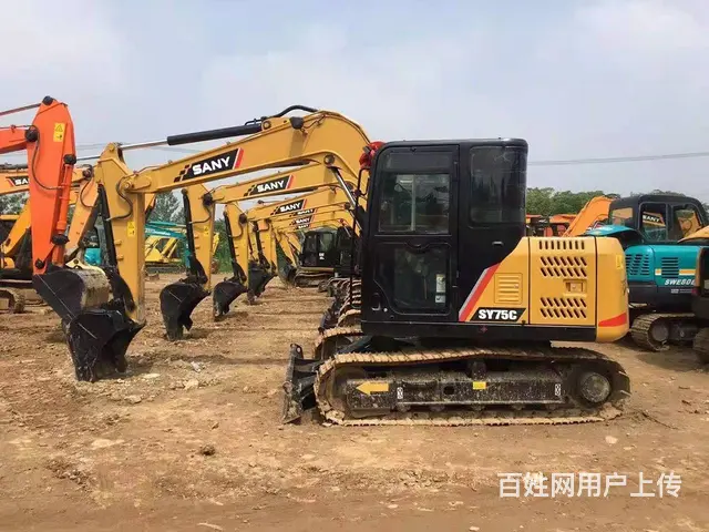 出售精品三一75二手挖掘机车况精品全国免费送货上门 - 图片 1