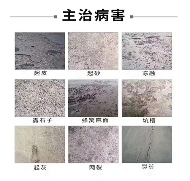 新疆水泥路面起砂修补料修补方法厂家 - 图片 3