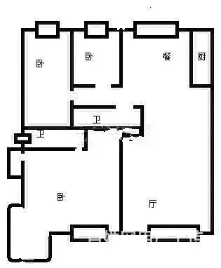 黄海城市花园 精装 三室两卫  家电家具齐全可商住两用 - 图片 9