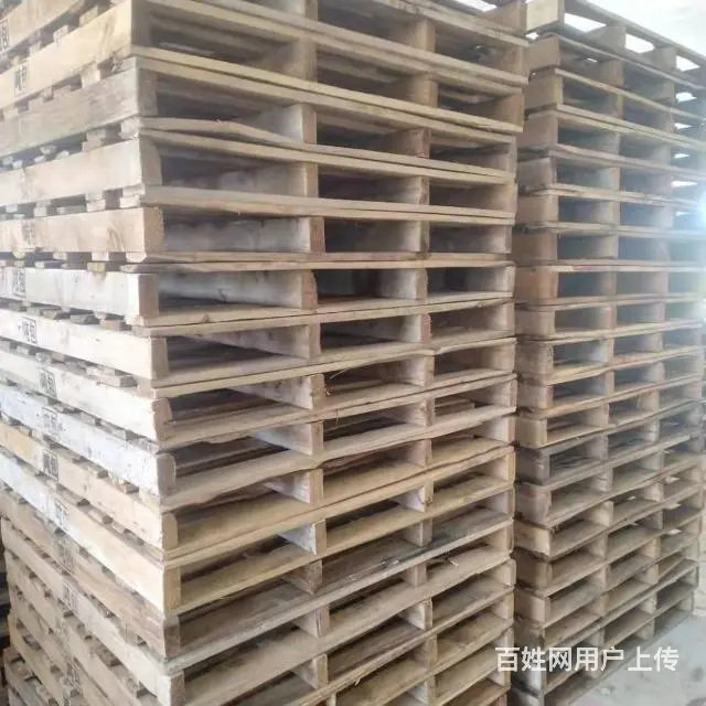泉州塑料托盘出售塑胶卡板防潮仓储垫板旧木托盘木栈板 - 图片 1