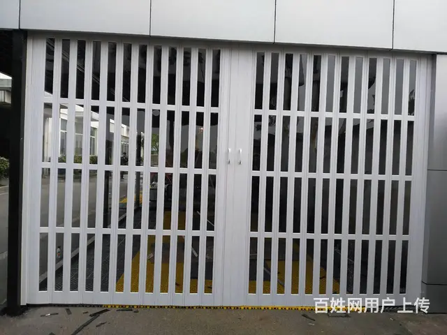 滑动式PVC折叠门，隐形伸缩折叠门，隔断推拉门 - 图片 1