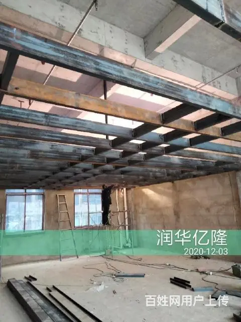 钢结构隔层搭建工装阁楼暗楼钢构楼梯制作安装 - 图片 7