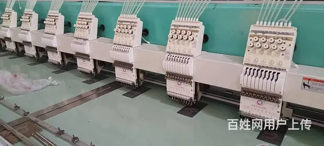 出售品牌机三信9针20头400间距全高速绣花机3台 - 图片 4