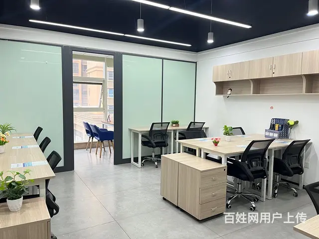 市中心精装独立小办公室4至6人，杂费全免，配套齐全，拎包办公 - 图片 3