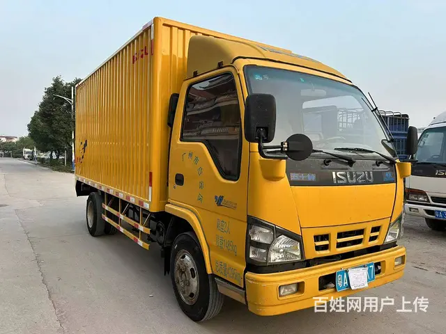 精品2016年五十铃600p工程单排双轮4米2箱货 - 图片 3