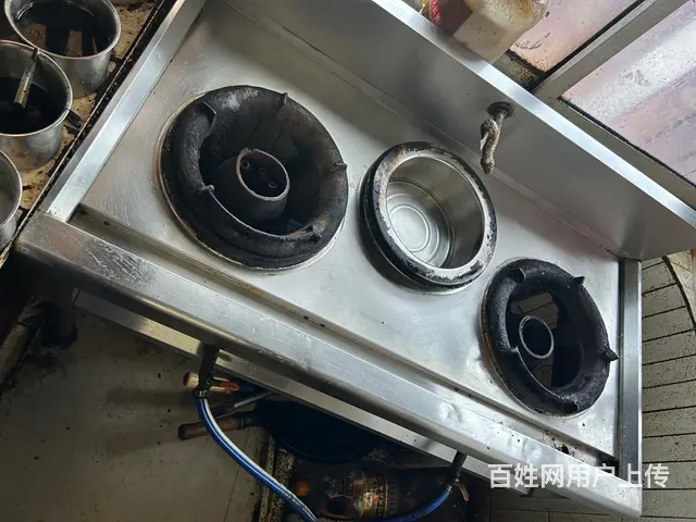 双眼燃气灶 灶台。送两个旋风炉盘 - 图片 2