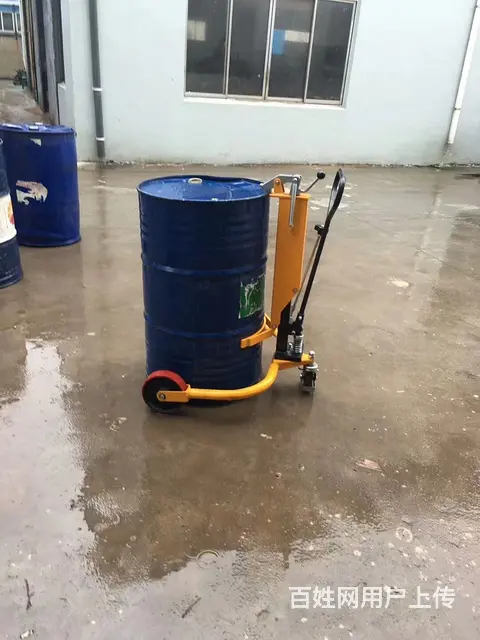 沈阳咬嘴油桶车 手推油桶搬运车 油桶倒料车油桶夹具 - 图片 9
