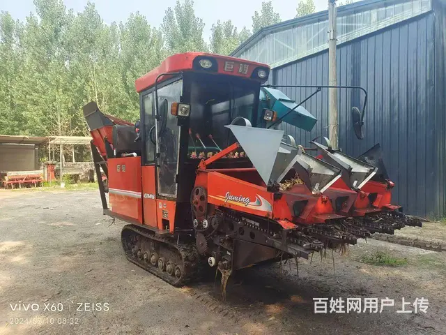 21年巨明三垅履带收割机，车况精品，工作200多小 - 图片 4