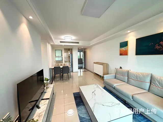 湖西 湖西映月 精装修电梯大三房两卫 好停车 大户型押一付一 - 图片 1