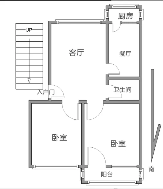 金华小学西邻 金华舒怡苑 普通住宅 简单装修有证可贷款 - 图片 3
