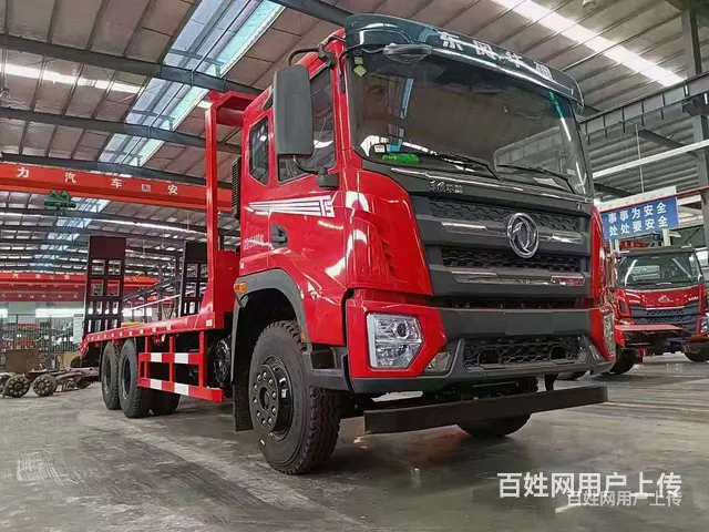 东风T5后八轮挖机板车平板车 可接受定制 - 图片 4