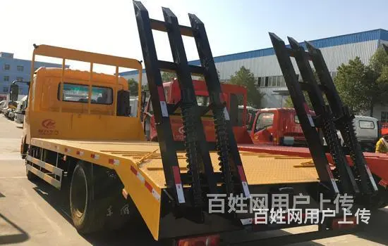 重汽小三轴平板车参数报价配置图片 - 图片 4