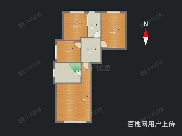 飞龙公园旁跃层金地天际6室2厅靠近飞龙吾悦 - 图片 11