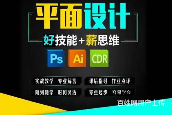 天河区PS平面设计培训班 广州天河PS平面设计培训 - 图片 1