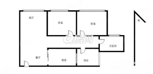 明珠轻轨站楼上 中海环宇城 高层2房 新精装修 - 图片 7