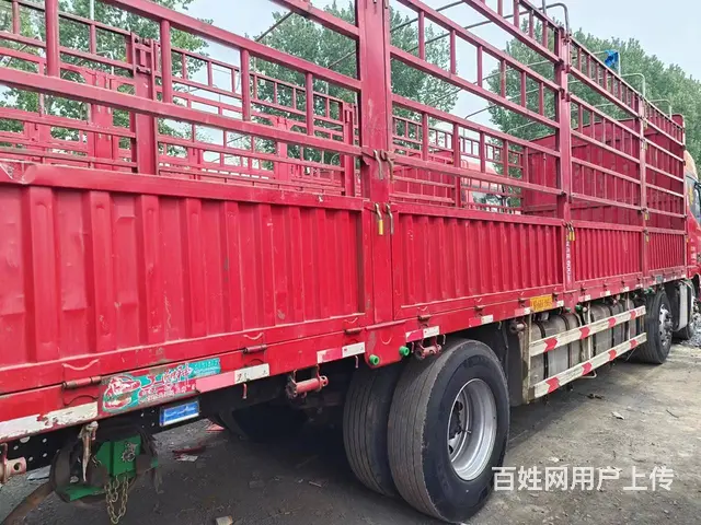 出售二手9.6米高栏欧曼EST前四后四国六320 - 图片 4