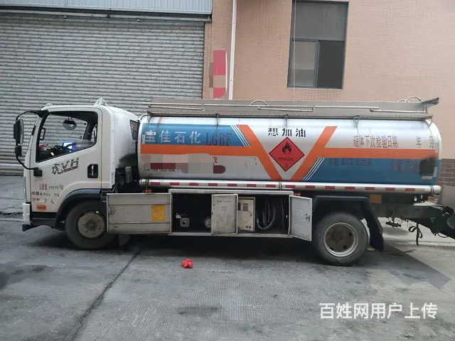 二手21年解放8吨油罐车带加油机流量表提车即可上路 - 图片 4