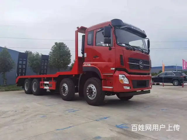 国六排放程力前四后八重型挖机平板拖车价格优惠可分期 - 图片 1