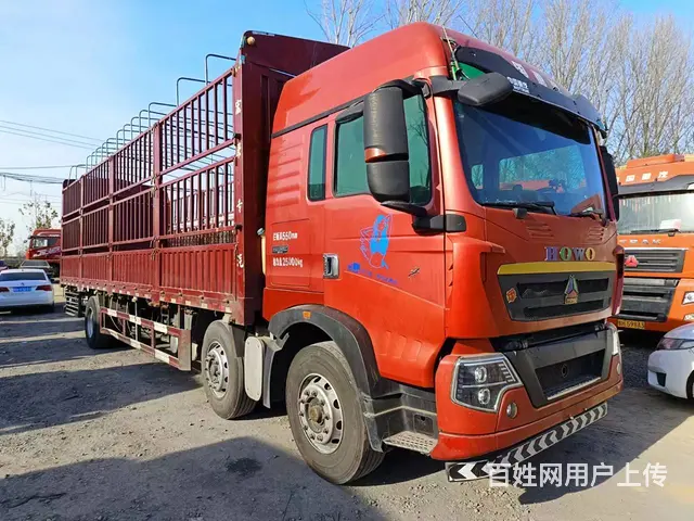 出售二手9.6米高栏豪沃TX前四后四310马力国五 - 图片 1