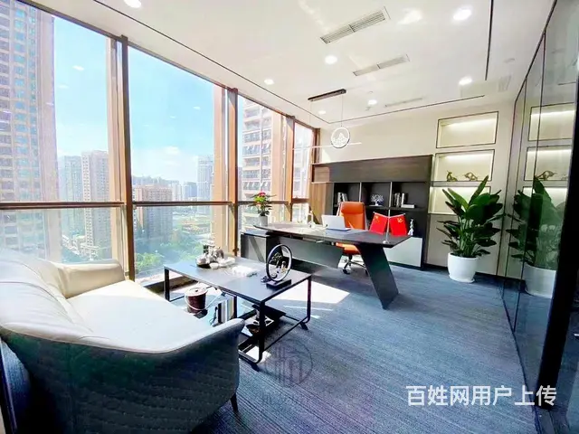 奥体核心板块 双地铁口 正对电梯 开发商直租 原户型 - 图片 1