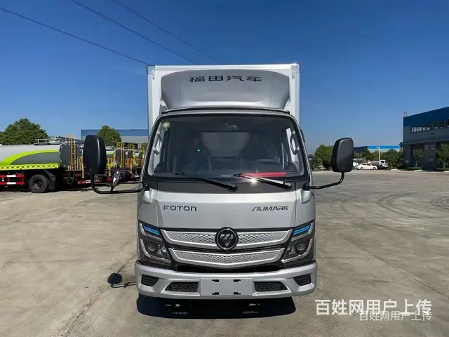 3.5米福田欧马可X卡冷藏车 绿通冷链物流车 包上户可分期 - 图片 1