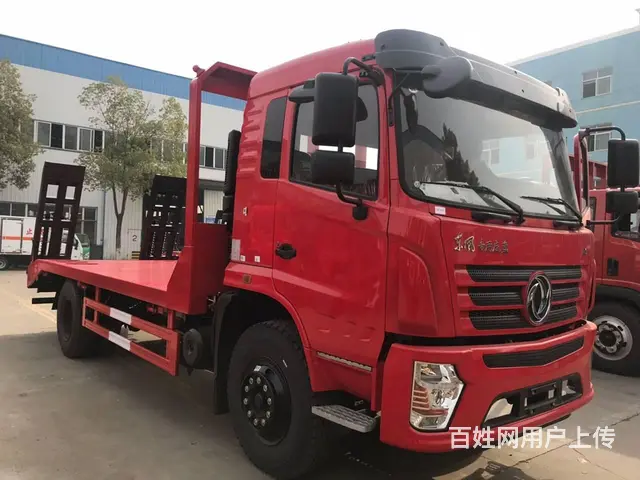 东风专底D3平板车拖12/15吨挖机平板拖车可分期 - 图片 9