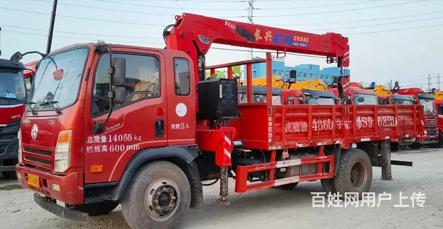 二手短轴6.3吨随车吊 20年转让带保险便宜出售 - 图片 3