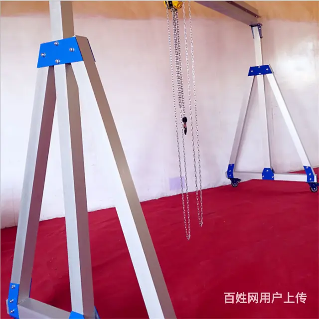 鞍山小型龙门架生产厂家,移动式小型龙门架价格 - 图片 1