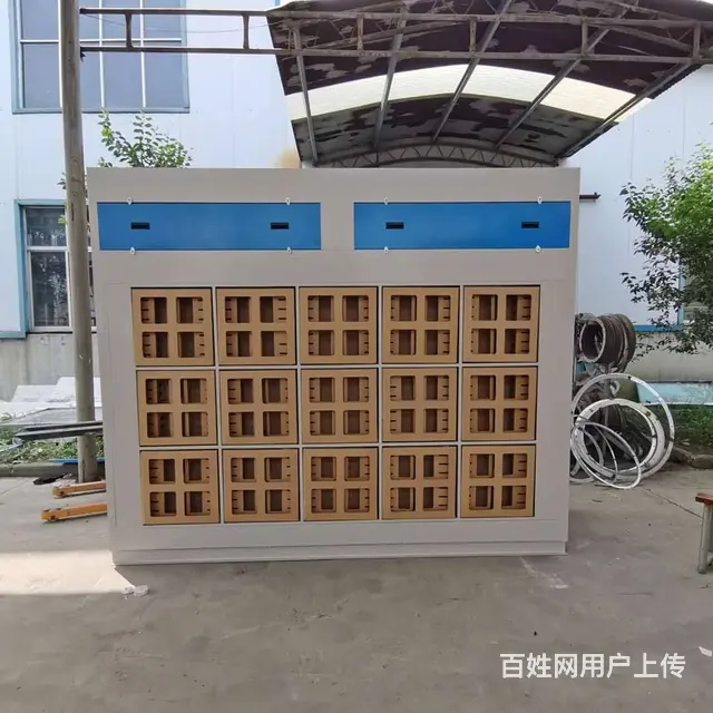 直供潍坊工业废气脱臭环保设备 漆雾净化柜 - 图片 4