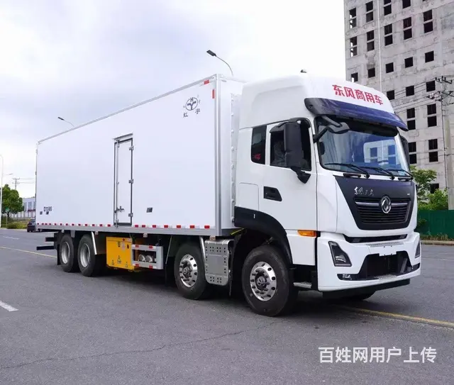虹宇厂家直销东风天龙9.6米冷藏车 现车低价处理 - 图片 3