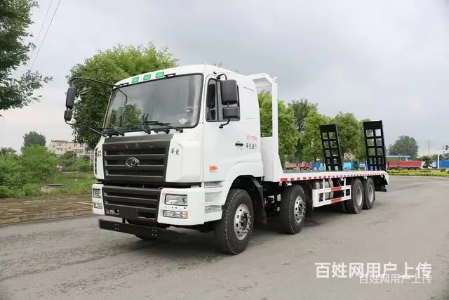 华菱前四后八40吨挖机平板运输车 质量怎么样 - 图片 1