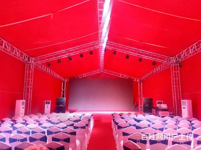 长沙庆典舞台搭建 桁架背景板安装公司 桁架背景架出 - 图片 6