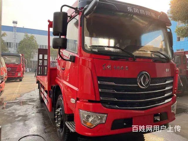 东风D3玉柴200马力平板拖车 15吨挖掘机拖车 - 图片 9
