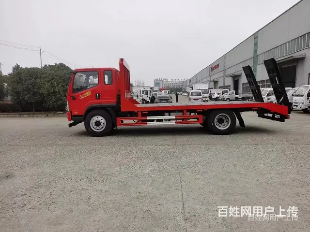 伊犁解放大王驾到平板车135挖掘机平板运输车价格是多少 - 图片 2