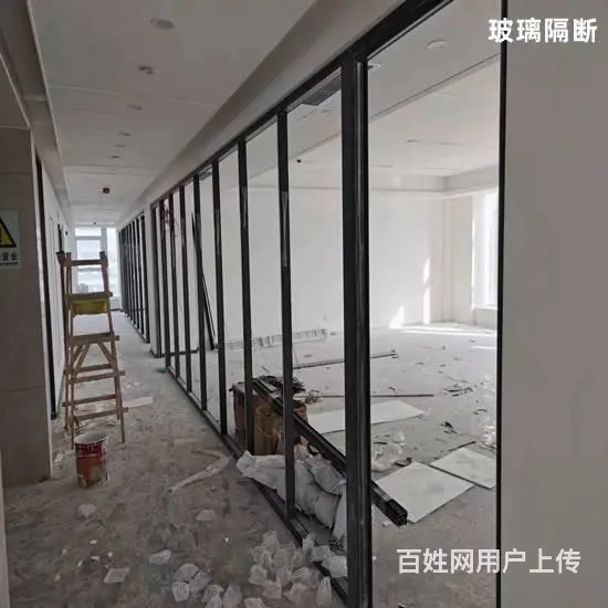 江苏南通玻璃隔断种类的多样性 - 图片 1