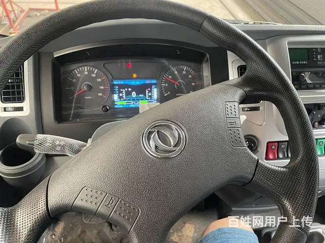 东风平板车 玉柴180马力发动机 拉挖机收割拖车 - 图片 9