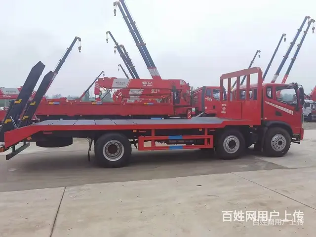 东风小三轴法士特8档挖机拖车 挖机板车 特价现车供应 - 图片 4
