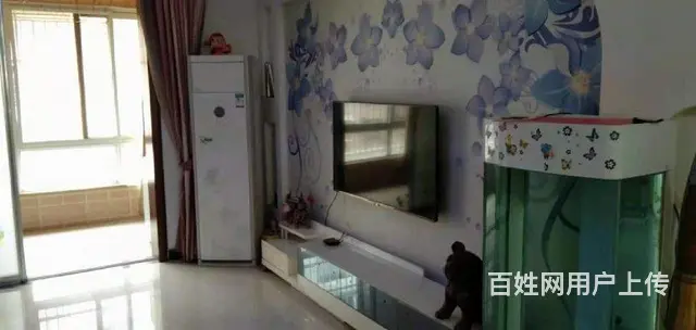 河畔花都，两室，简单装修家具家电齐全拎包入住 - 图片 1