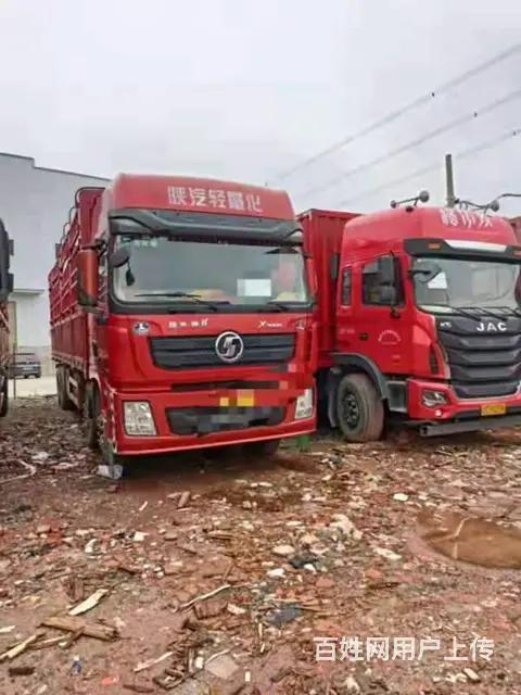 陕汽德龙前四后八高栏车336马力16年3月 - 图片 1
