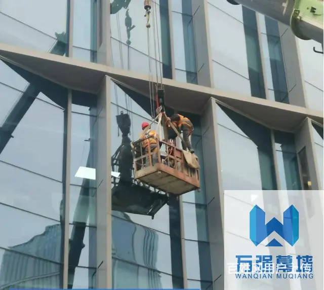 高新区幕墙玻璃更换维修-四川万强建筑幕墙 - 图片 2