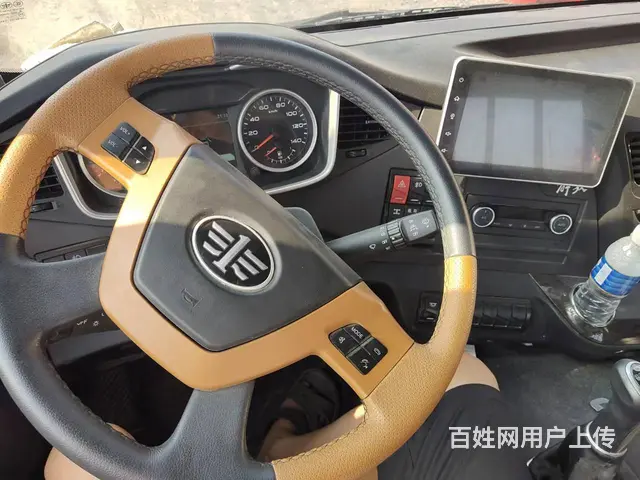 二手一汽解放J6P 9.6米平板车 前四后八 国5 - 图片 9